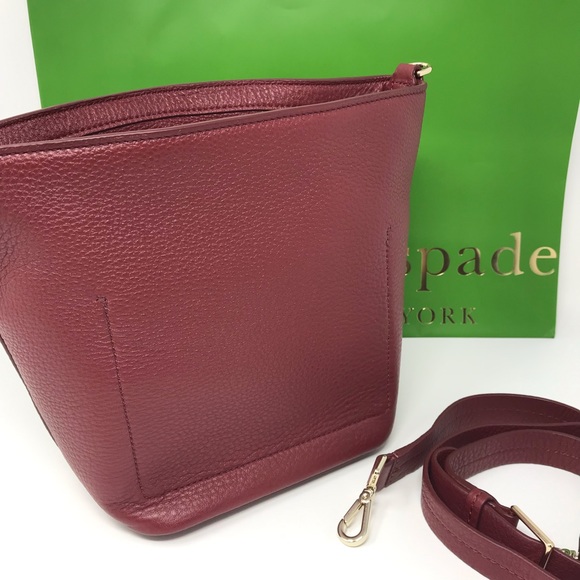 Kate spade Vanessa bucket bag sienna NWT tassel - Picture 4 of 5